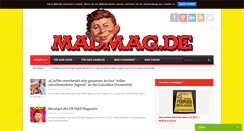 Desktop Screenshot of madmag.de